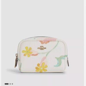 Coach mini cosmetic case